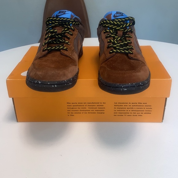 Nike Dunk Low CL Baroque Rustic Brown Men’s Size 7.5/Women’s Size 9 - Picture 4 of 15